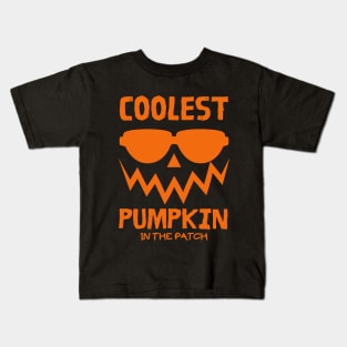 Coolest Pumpkin In The Patch Kids T-Shirt